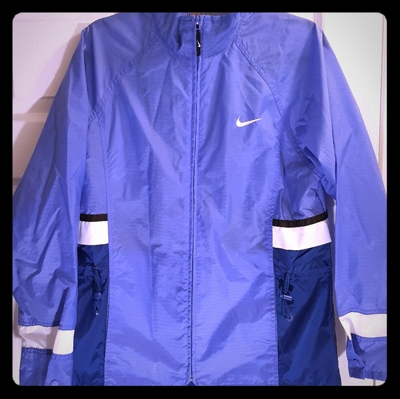 Nike Jackets & Blazers - Women's Nike Blue Windbreaker Vintage Medium Nike Jackets & Blazers - Women's Nike Blue Windbreaker Vintage Medium